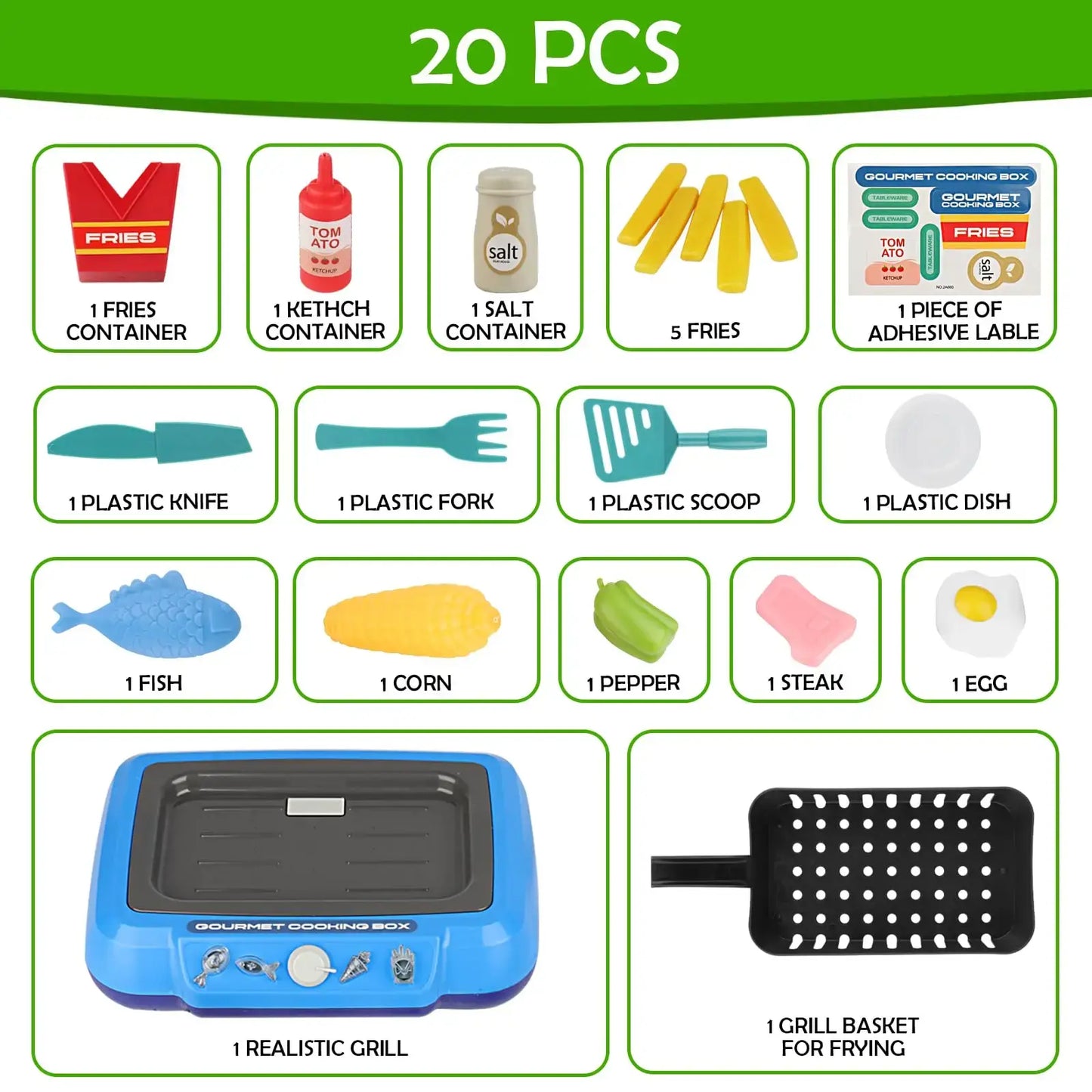 SimuSizzle Cooking Set